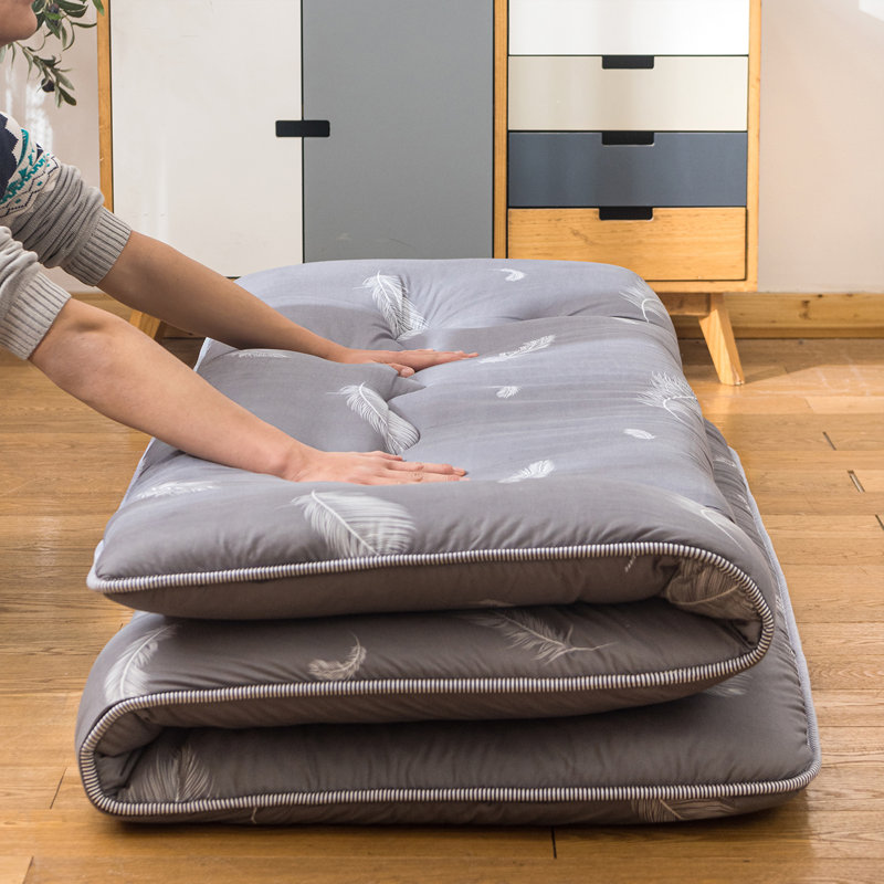 Dakota Fields Simoneau 4'' Cotton Japanese Futon Mattress FutonMattress